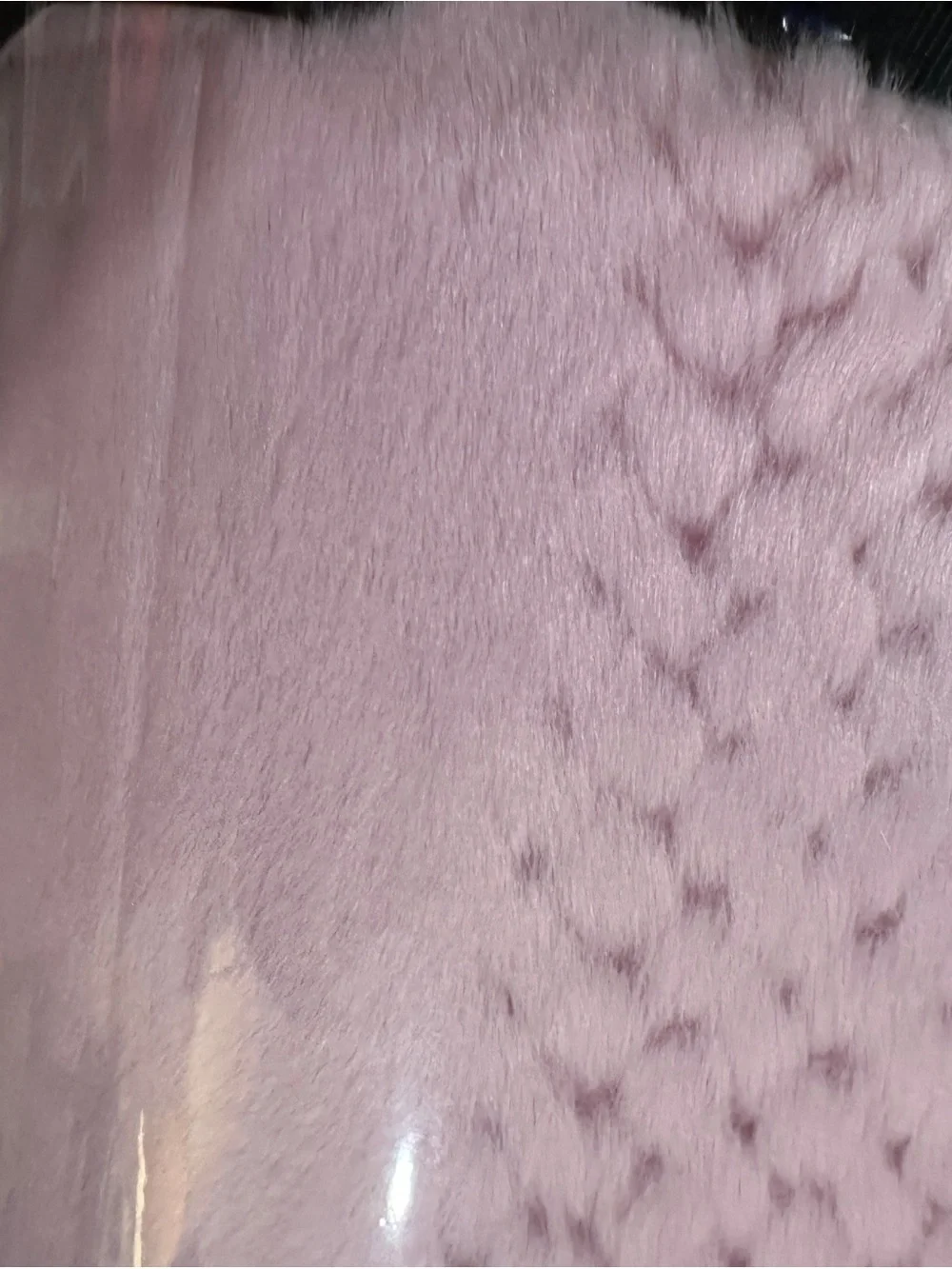 Minky Couture Plush Blanket Monster Size - Blush Pink - 60” x 72”